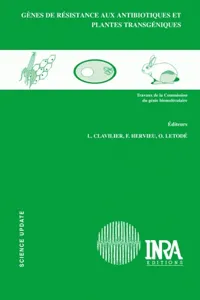 Gènes de résistance aux antibiotiques et plantes transgéniques_cover