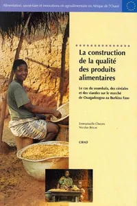 La construction de la qualité des produits alimentaires_cover