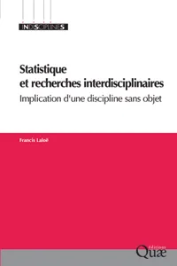 Statistique et recherches interdisciplinaires_cover