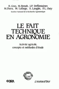 Fait technique en agronomie_cover