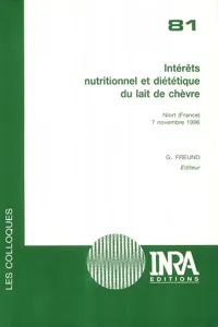 Intérêts nutritionnel et diététique du lait de chèvre_cover