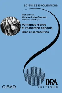 Politiques d'aide et recherche agricole_cover