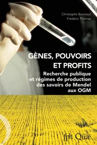 Gènes, pouvoirs et profits_cover