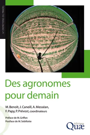 Des agronomes pour demain