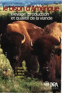 Le bison d'Amérique_cover