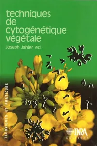 Techniques de cytogénétique végétale_cover