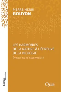 Les harmonies de la Nature à l'épreuve de la biologie_cover