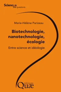 Biotechnologie, nanotechnologie, écologie_cover