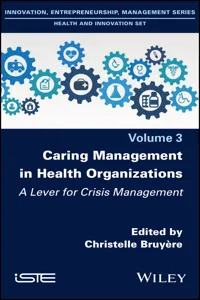 Caring Management in Health Organizations, Volume 3_cover