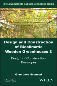 Design and Construction of Bioclimatic Wooden Greenhouses, Volume 3_cover