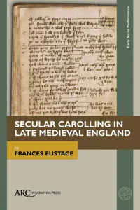 Secular Carolling in Late Medieval England_cover