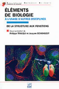 Éléments de biologie à l'usage d'autres disciplines_cover