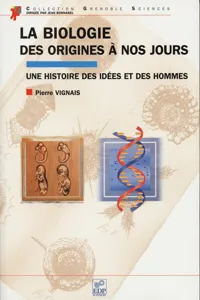 La biologie, des origines à nos jours_cover