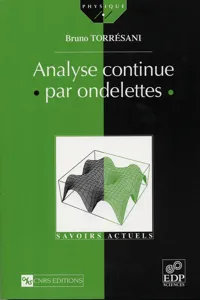 Analyse continue par ondelettes_cover