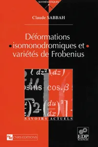 Déformations isomonodromiques et variétés de Frobenius_cover