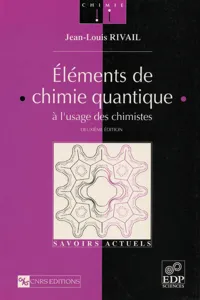 Éléments de chimie quantique_cover