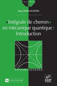 Intégrale de chemin en mécanique quantique : Introduction_cover