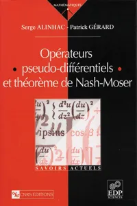 Opérateurs pseudo-différentiels et théorème de Nash-Moser_cover