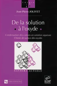 De la solution à l'oxyde_cover