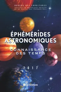 Ephémérides astronomiques 2017_cover