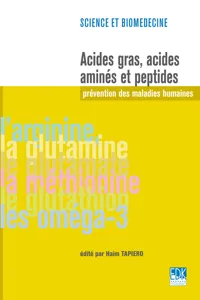 Acides gras, acides aminés et peptides_cover