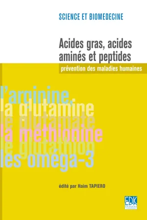 Acides gras, acides aminés et peptides