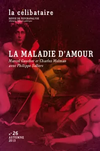 La maladie d'amour_cover