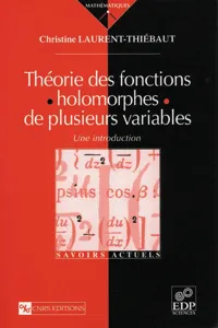 Théorie des fonctions holomorphes de plusieurs variables_cover