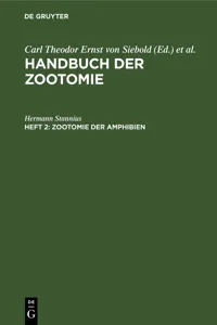 Zootomie der Amphibien_cover