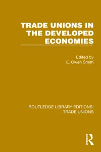 Trade Unions in the Developed Economies_cover