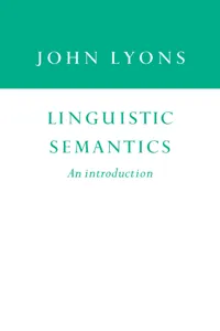 Linguistic Semantics_cover