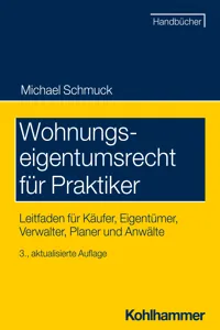 Wohnungseigentumsrecht für Praktiker_cover