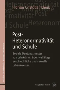 Post-Heteronormativität und Schule_cover