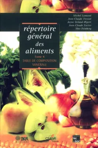 Répertoire général des aliments T4_cover