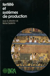 Fertilité et systèmes de production_cover