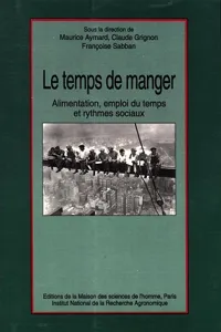 Le temps de manger_cover