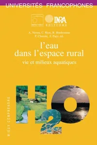 L'eau dans l'espace rural_cover