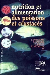 Nutrition et alimentation des poissons et crustacés_cover