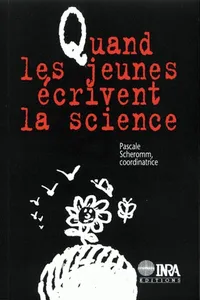 Quand les jeunes écrivent la science_cover