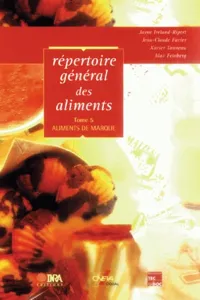 Répertoire général des aliments T5_cover