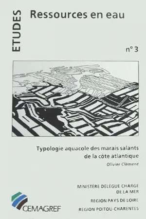 Typologie aquacole des marais salants de la côte atlantique