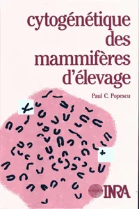 Cytogénétique des mammifères d'élevage_cover