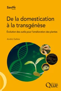 De la domestication à la transgénèse_cover