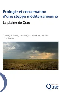 Écologie et conservation d’une steppe méditerranéenne_cover
