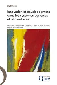 Innovation et développement dans les systèmes agricoles et alimentaires_cover