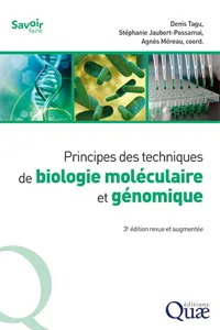 Principes des techniques de biologie moléculaire et génomique_cover