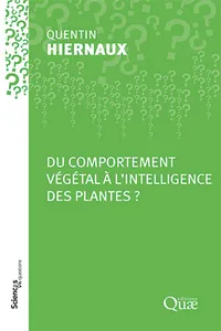 Du comportement végétal à l'intelligence des plantes ?_cover