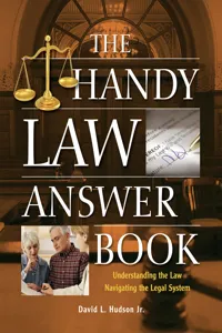 The Handy Law Answer Book_cover