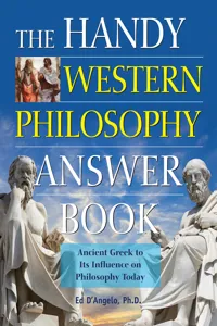 The Handy Western Philosophy Answer Book_cover