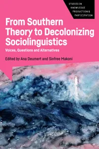 From Southern Theory to Decolonizing Sociolinguistics_cover